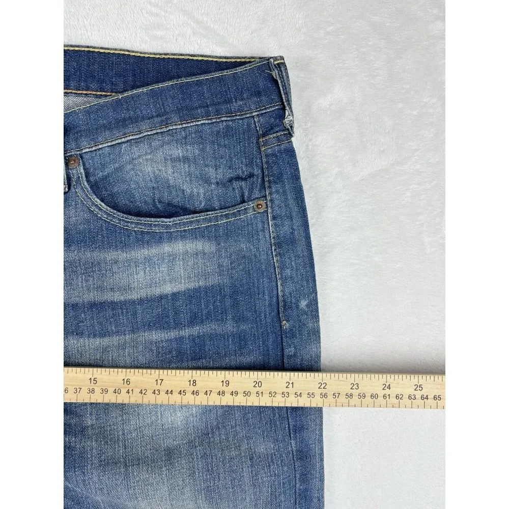 Levi's Jeans Men's 514 Blue‎ Medium Wash Mid Rise Jeans Size 36x30 NWOT